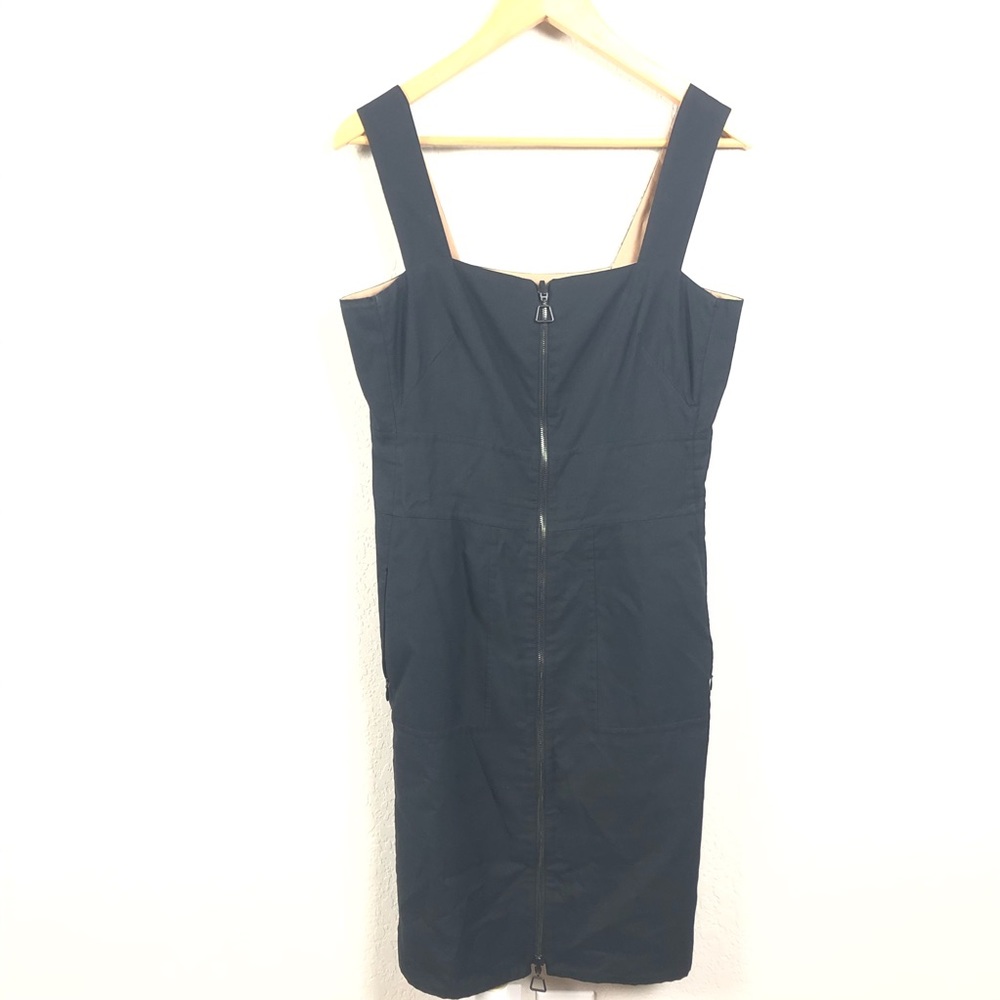Akris Dress Front Zip Cotton Reversible